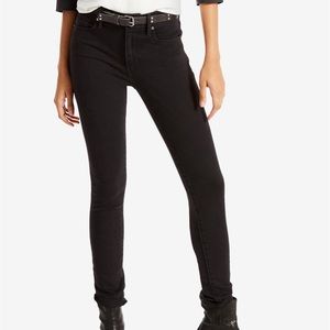 Levi’s 721 High-Rise Skinny Jeans -Soft Black